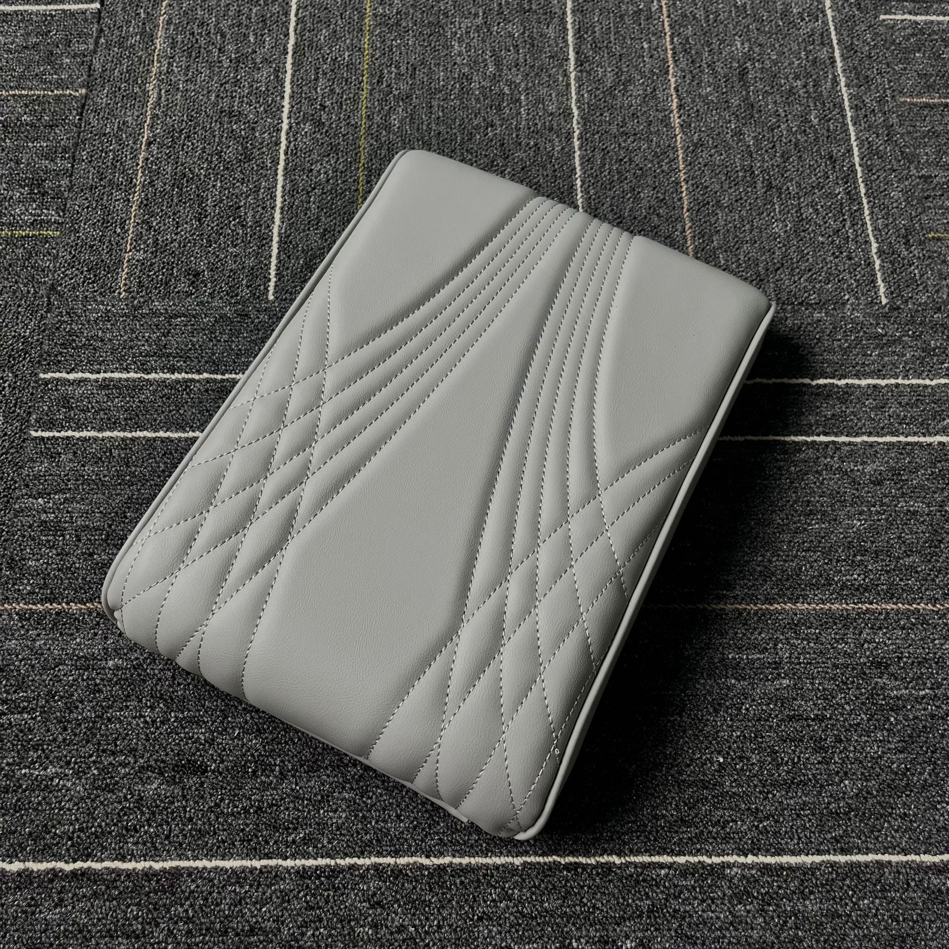 Armrest box, Universal Foam Armrest Pad - gray