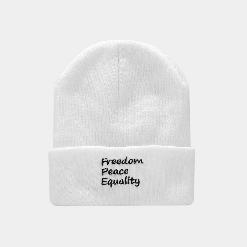126g Weight Wool Cap Hats Type Daily Occasion Acrylic Material Letter, Rose Pattern Autumn Season Women'S Gender Embroidery Design Fashion Style Crimping Rim Women's Fashion Letter Rose Embroidery Crimping Wool Cap 21