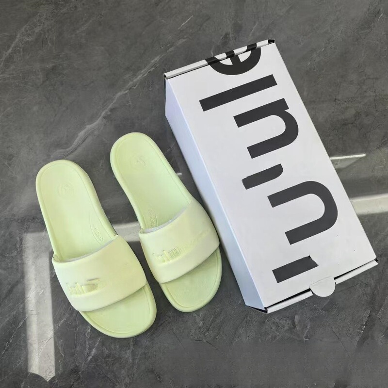 Lulu Slippers Classic Lettered Flat Slippers for Couples, Lightweight and Comfortable, Soft-Soled, Versatile for Daily Wear, Beach Shoes for Women Lulu Slippers Classic Lettered Flat Slippers for Couples, Lightweight and Comfortable, Soft-Soled, Versatile for Daily Wear, Beach Shoes for Women