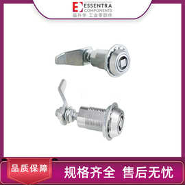 ESSENTRA益升华锌合金圆柱锁电气柜配电箱锁SR5551压缩式转舌锁