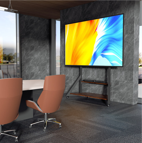 UNHO Mobile TV Stand 40-100 Inch Large Floor Standing TV Mount Teaching Conference Electronic Whiteboard Mount