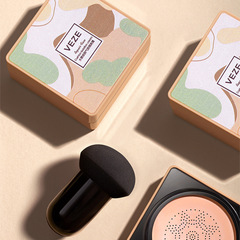 Virtue Water Nourishing Correcting Cushion Sunscreen Lightweight Correcting Clear Transparent Moisturizing Texture Silky Soft Misty BB Cream