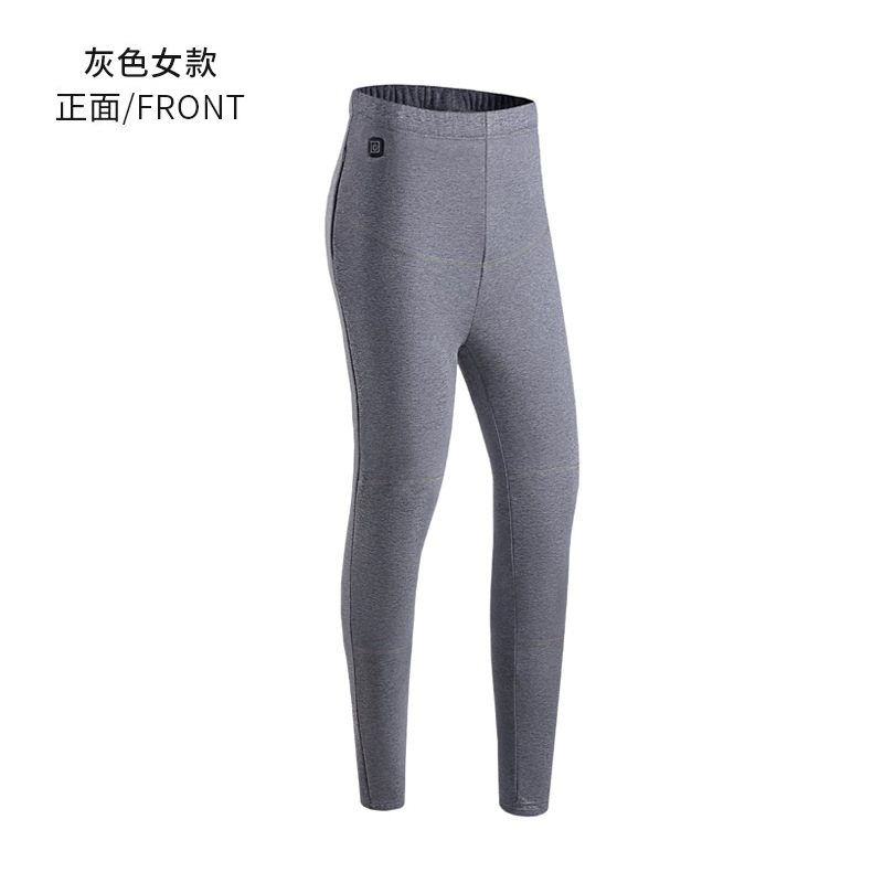 Pantalones grises de mujer