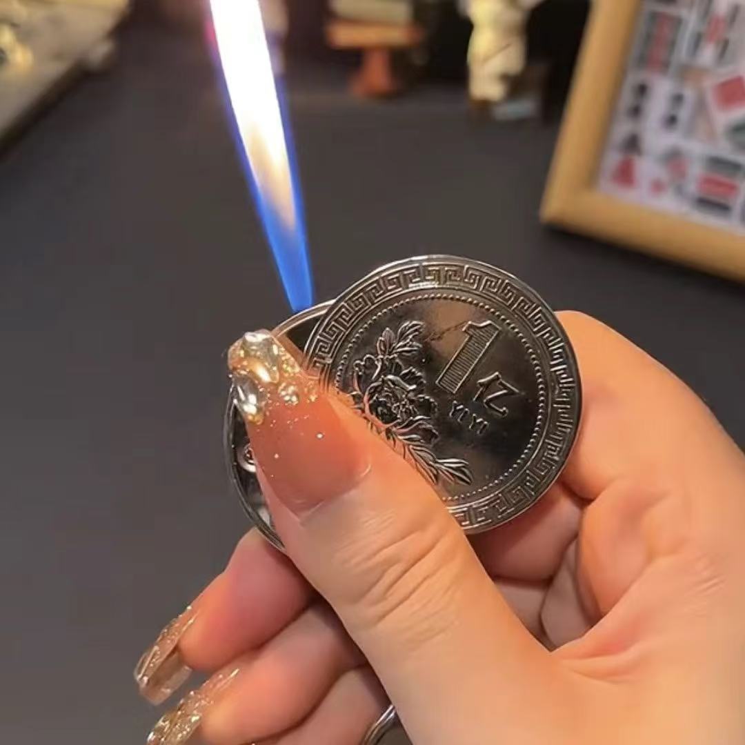 El encendedor es extraño y extraño. Las yemas de los dedos de las celebridades de Internet se descomprimen y las monedas se transfieren a 100 millones de pequeños objetivos. Regalos para familiares y amigos