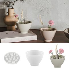 得意洋洋diy莲子插花硅胶模具摆件饰品收纳树脂硅胶模具石膏水晶