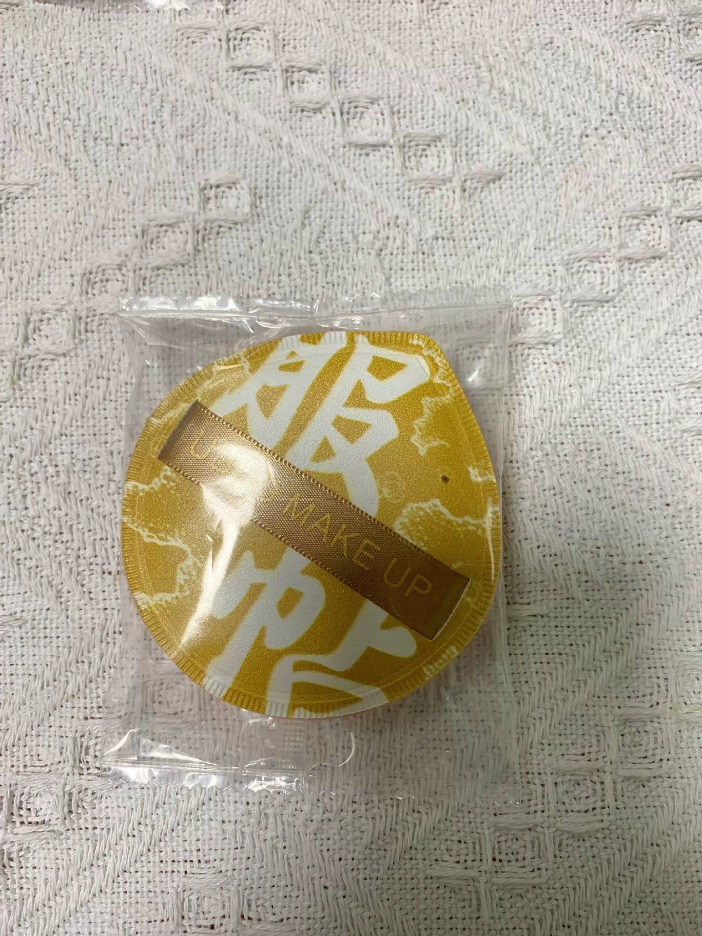 Спонж для макияжа UBUB Puff — тональный пудровый, водяная капля и квадрат, двойной смачиваемый/сухой, 2 штуки