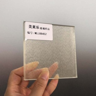 Factory supply sliding door silk art glass Golden Silk Silk glass partition processing Guangzhou