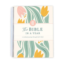 The Bible In A Year: 52-Week Study52周圣经工作簿趣味线圈本子
