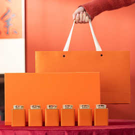 新款复古茶叶包装木盒福鼎老白茶普洱散茶礼盒空盒半斤装定制logo