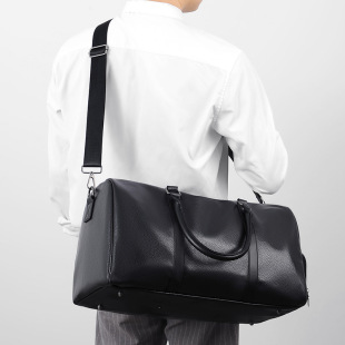 Cross-Border Men's Travel Bag, Fashionable Fitness Bag, Multi-Functional Yoga Bag, Wet and Dry Separation Handbag, Casual Travel Bag