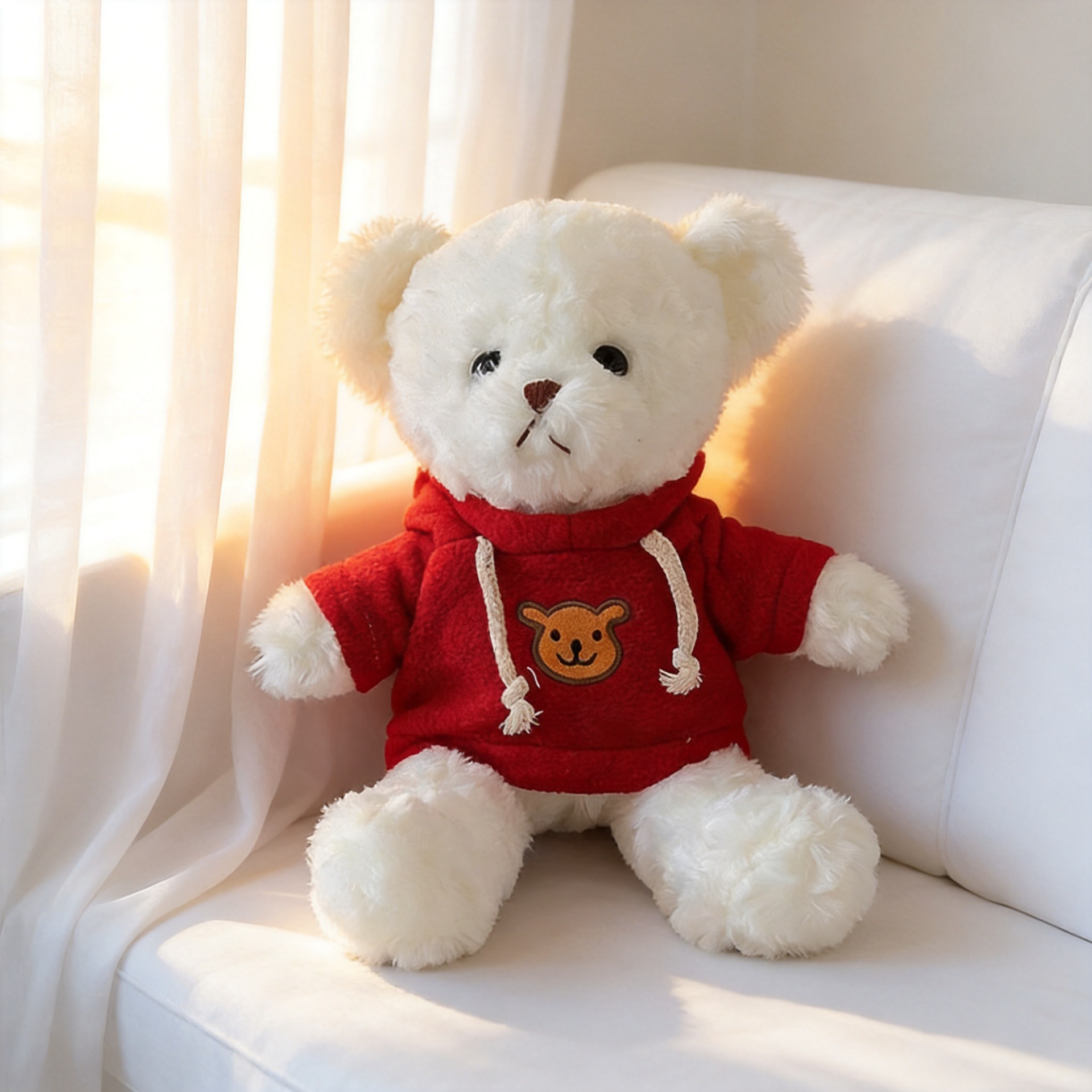 Muñecas de peluche al por mayor emoción acompañante vestido juguetes de peluche regalo de cumpleaños abrazar osos muñecas