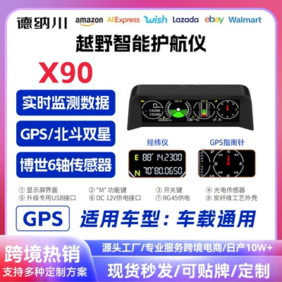 Vehicle HUD head-up display, altitude