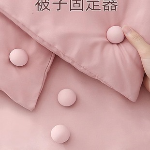 Quilt Fasteners for Bed Sheets, Non-Slip Duvet Covers, Quilt Covers, Anti-Slip Needle-Free Invisible Corner Fasteners