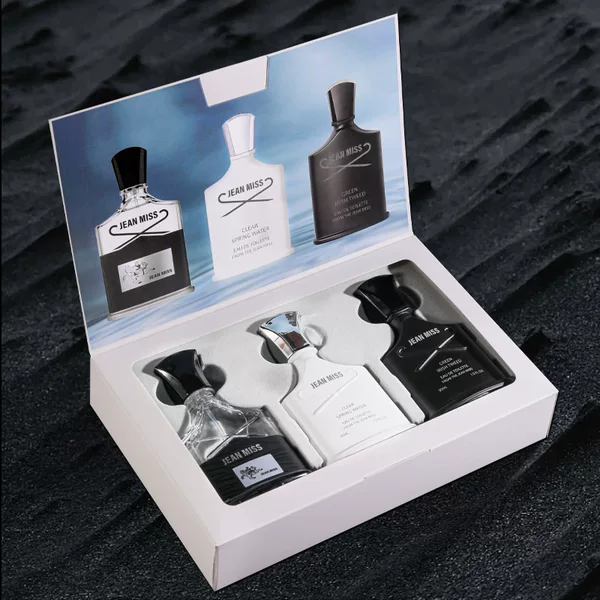 Small Town Yixiang Men's Perfume suit silver Mountain Spring Napoleon Irish Cross-border Foreign Trade Perfume Gift Box