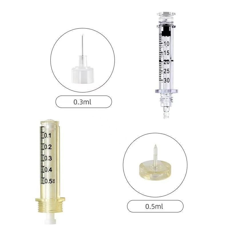 0.3ml0.5ml安瓿头取液器无针雾化水光仪小钢炮通用耗材无针安瓿头|undefined