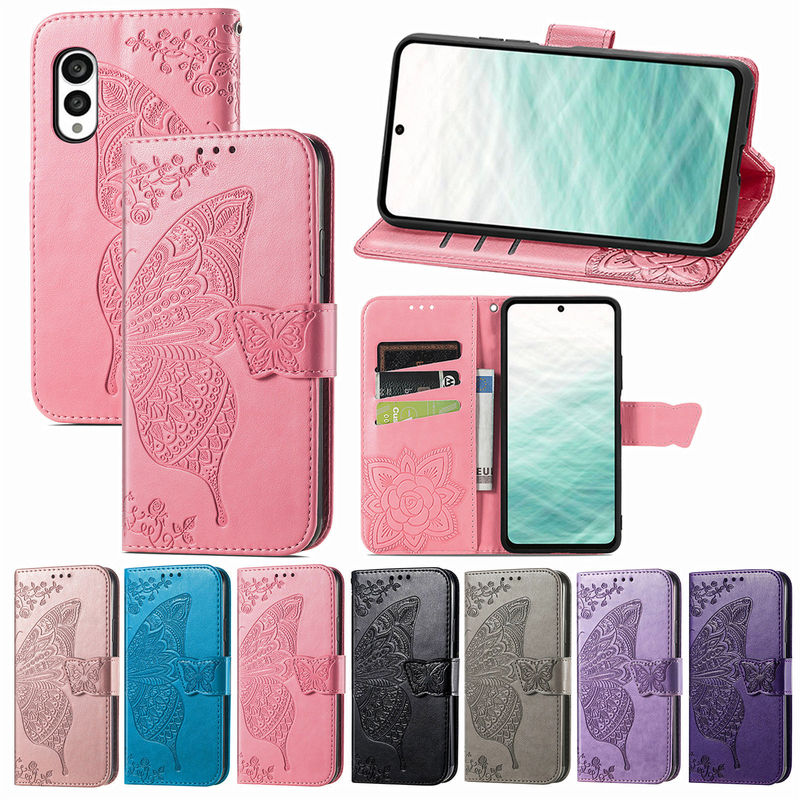 Japanese Version For Fujitsu Arrows N Phone Leather Case F51C Sharp Sharp Aquos R9 Phone Case