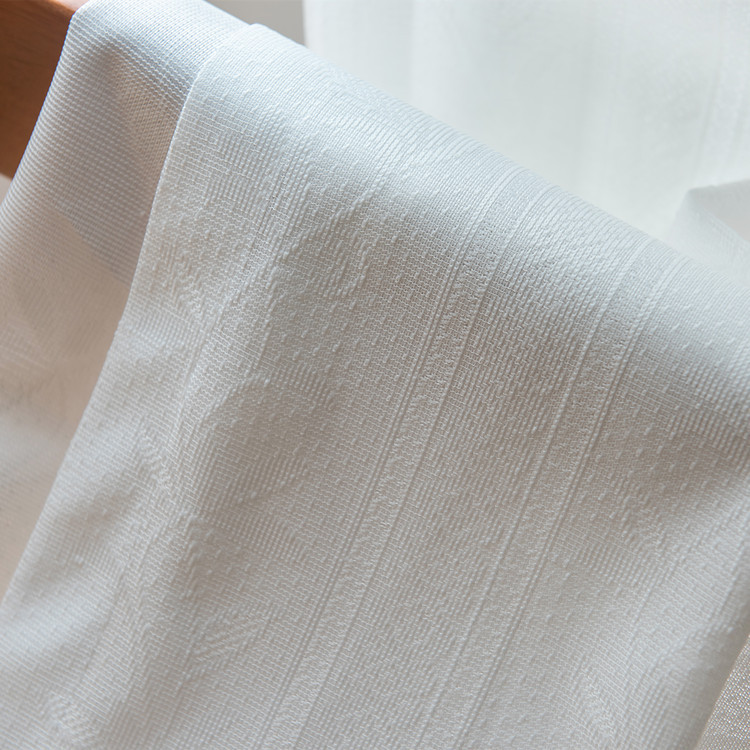 日本防晒隔热ins风镜面纱窗纱透光不透人白纱客厅阳台卧室纱帘