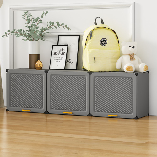 Simple wardrobe home bedroom rental room cloth assembly small apartment hanging wardrobe storage storage cabinet strong and durable