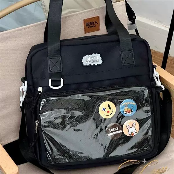 Black quality badge, cloth