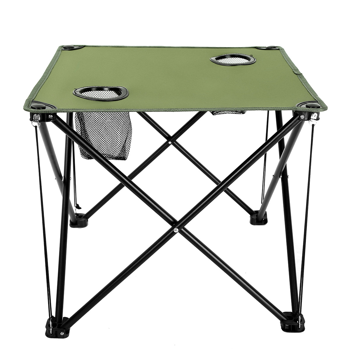 Mesa plegable al aire libre Oxford mesa de tela portátil cabina camping barbacoa tabla de tela plegable silla set al por mayor