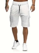 A 26556 Stripe pocket men's shorts ���ƿڴ���ʿ�˶��̿�