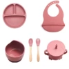 Warm red six-piece set