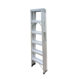 Aluminum alloy engineering herringbone ladder extra thick storage workshop household work maintenance double-sided folding mobile ladder wholesale