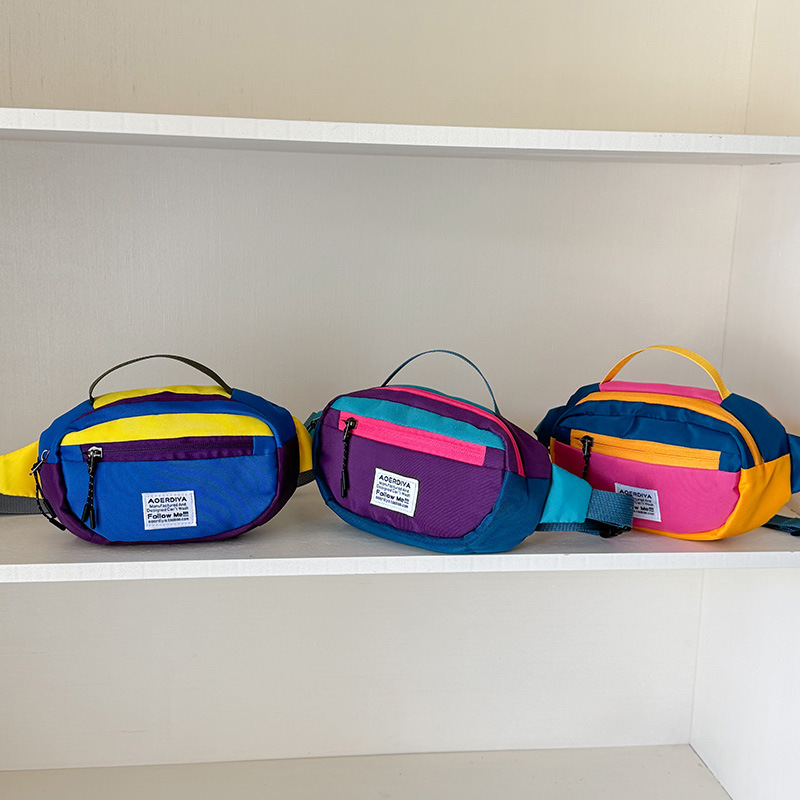 Coreano Chao Cool bolso deportivo para niños y niñas, pequeño y ligero bolso de viaje para bebés 2026 nuevo bolso de pecho para niños