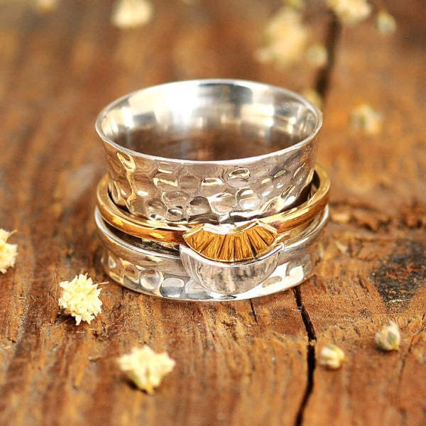 Holiday, Daily Occasion Casual Simple Style Streetwear Geometric Alloy Plating Women's Rings