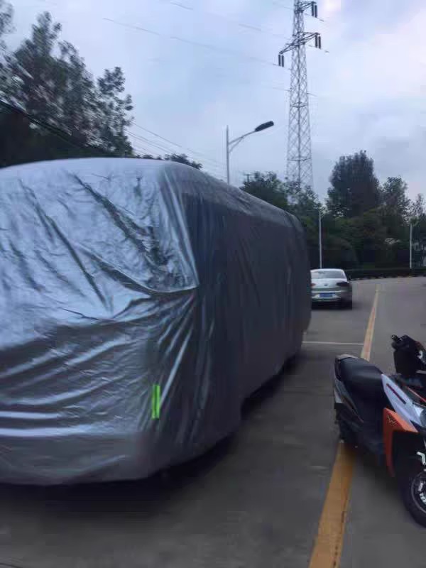 Yutong Bus Coaster Car Cover, Passenger Car Cover, Large and Medium-Sized Bus Sun Protection and Rainproof Oxford Cloth Cover, Full Cover, Thickened
