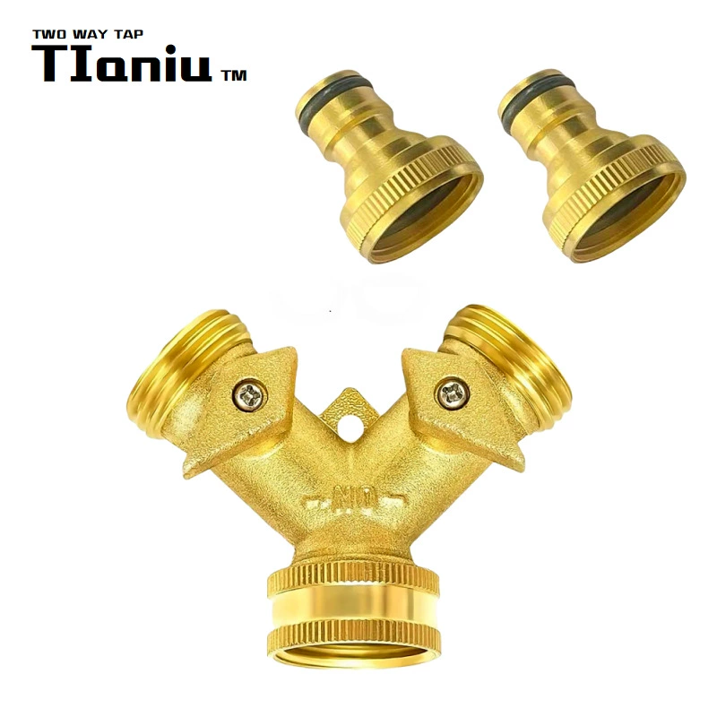 Трансграничный специально для латунного сплава садовый Y-образный шунт шаровой клапан с латунной соской