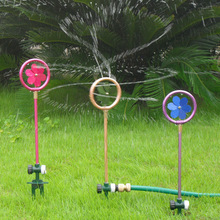 花园喷水喷头360度自动旋转草坪洒水器园林园艺绿化喷灌浇水灌溉