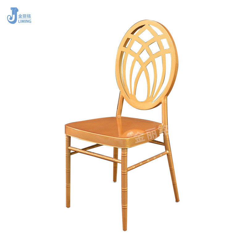 Los fabricantes exportan un gran número de Oriente Medio silla nórdica americana Phoenix Multi-forma redonda respaldo silla metal bambú Silla de comedor