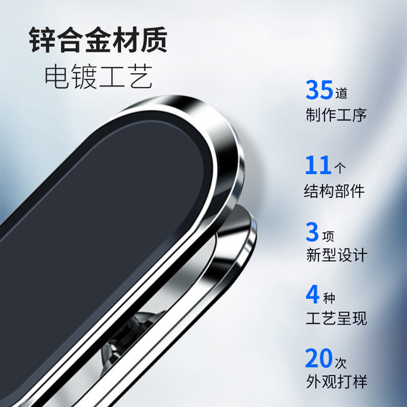 電気商の起爆金は360 ° 回転磁気吸引車の携帯電話スタンドの貼り付け式の横縦滑り止め車のナビゲーションスタンドです。|undefined