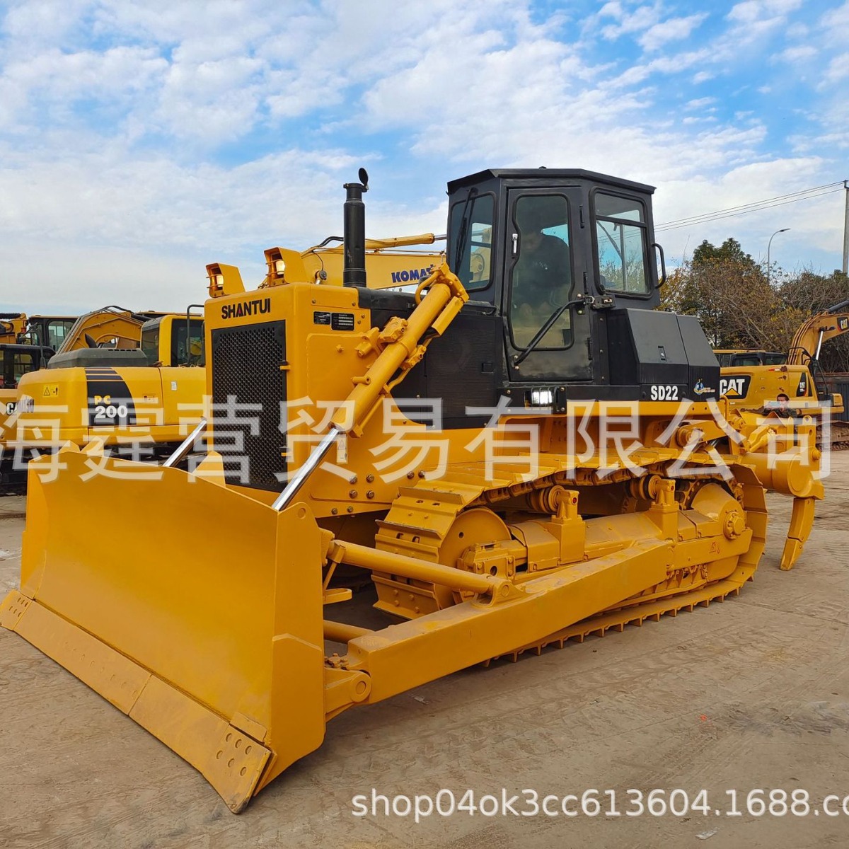 Second-hand bulldozer 二手山推SD22推土机 二手推土 机型号齐全