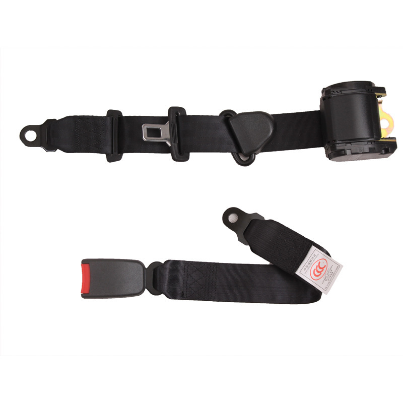 Fully Automatic Retractable Three-Point Safety Belt for Passenger Cars Emergency Locking Car Three-Point Safety Belt Set