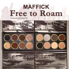 クロスボーダーメイクアップ MAFFICK フリーローミング 8色アイシャドウパレット マット＆パール 光沢のある欧米人気商品 ブライトニング＆カラフル 国潮