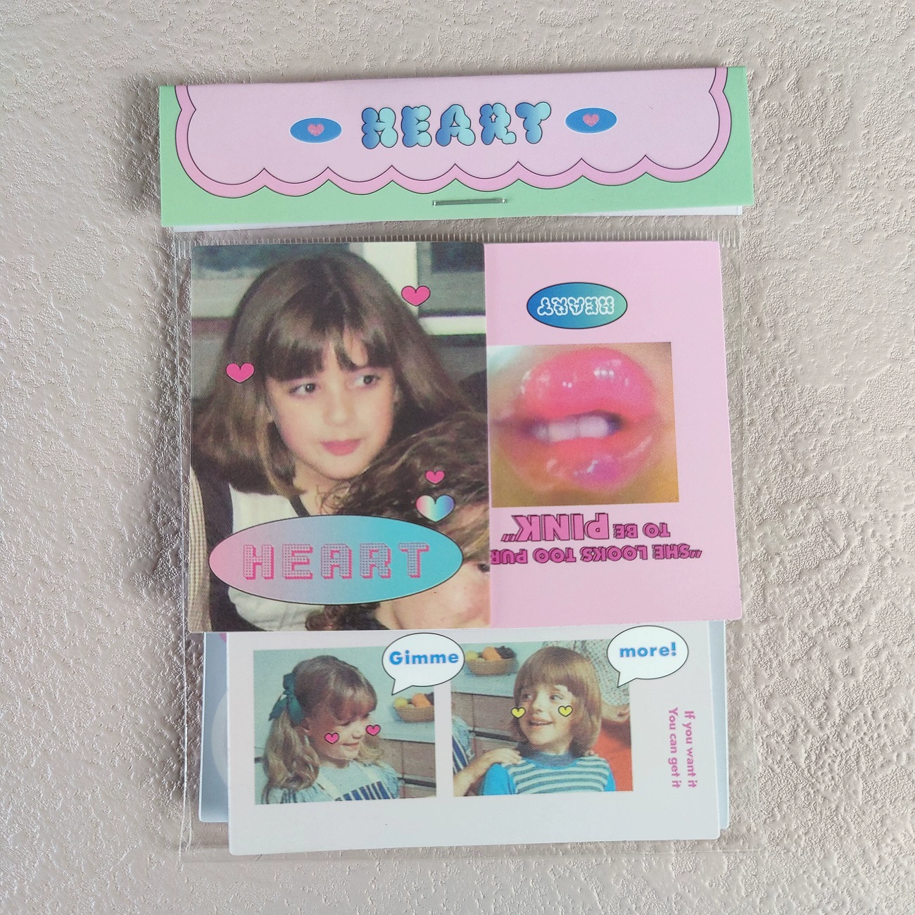 Polaroid, sticker, cards, South Korea, (Physicals)