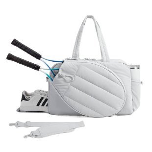 Bolsa de tenis al aire libre bolsa deportiva bolsa de mano bolsa de raqueta bolsa de zapato bolsa de bádminton separación seca y húmeda