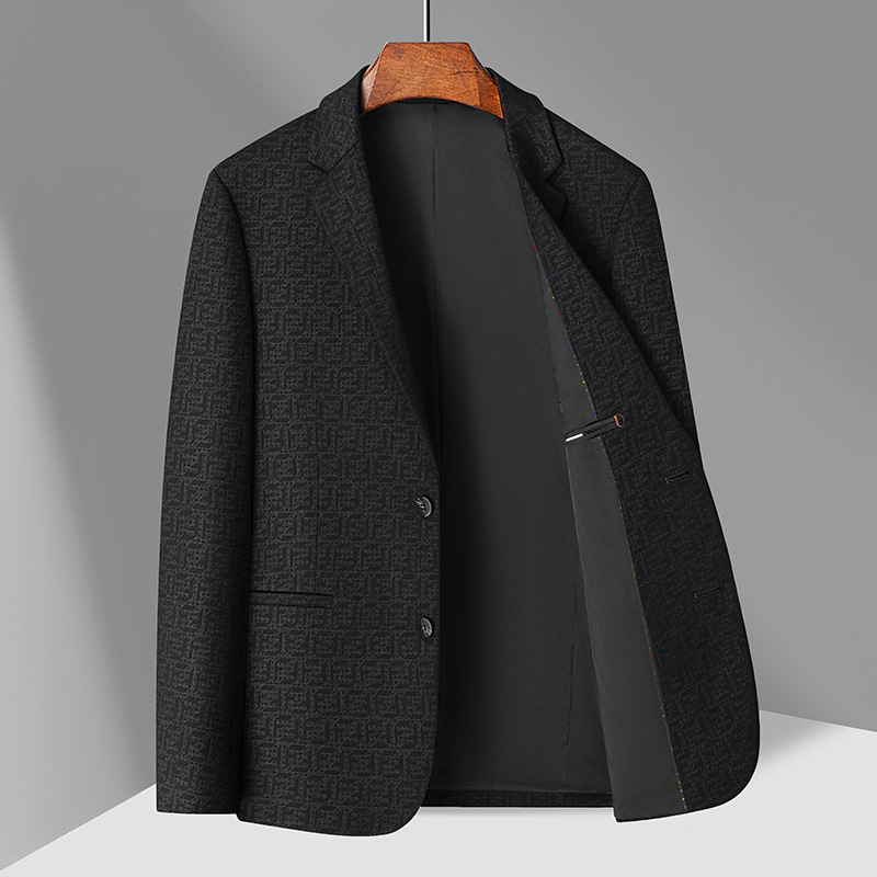 Men's casual suits 2025 spring and autumn light luxury business…