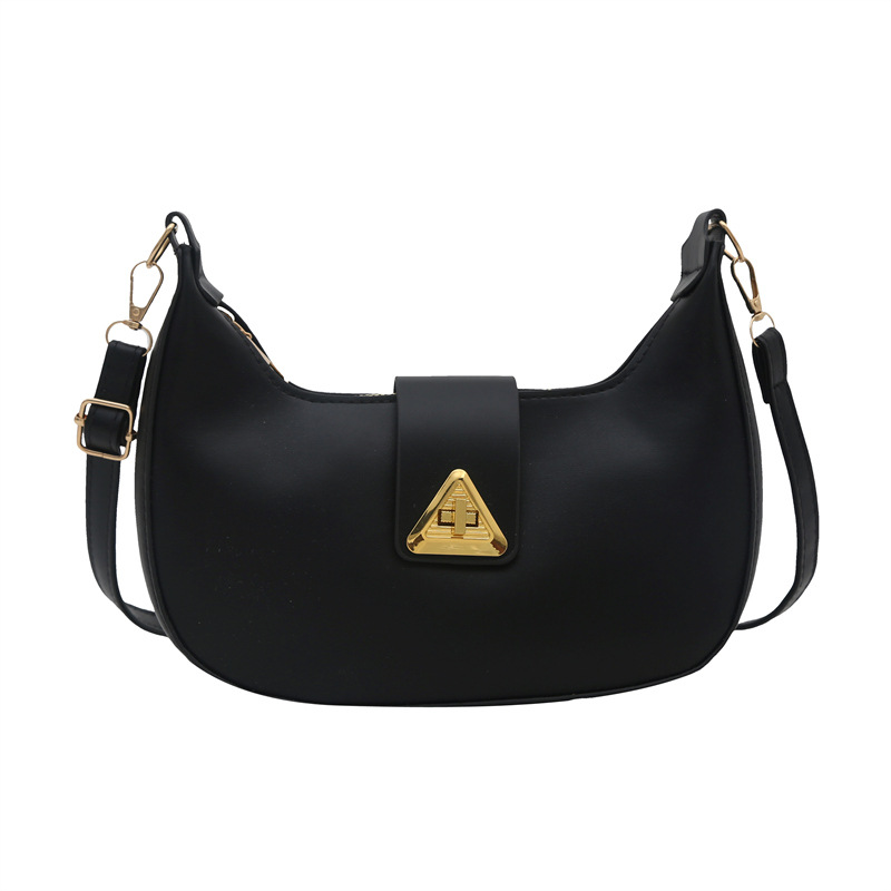 Bolso de hombro para mujer nueva textura de moda simple bolso de axila de moda coreana temperamento retro estilo occidental bolso de mensajero de viaje