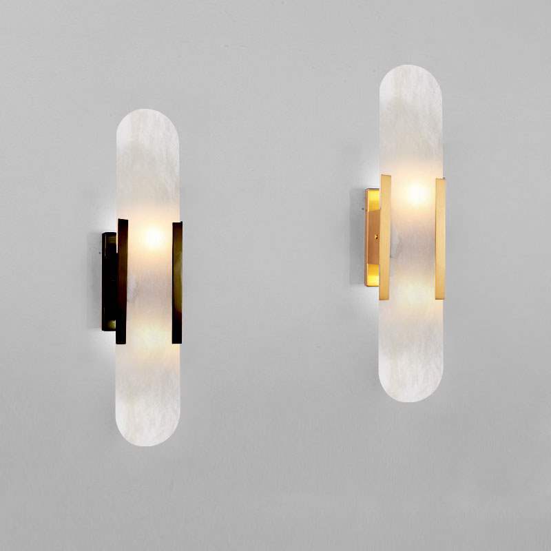 lámparas de pared de sala de estar diseñador moderno diseño creativo lámparas de pared dormitorio creativo cabeza de cama TV en la nube de piedra fondo puerta de entrada