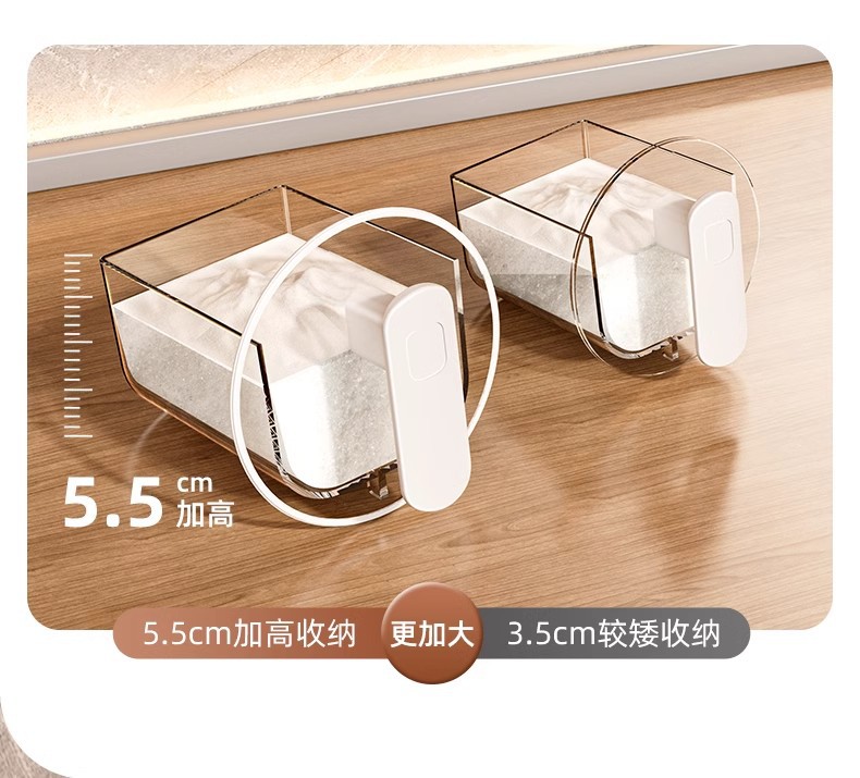 调料盒家用厨房用品壁挂式佐料组合套装壁挂免打孔塑料带勺调味盒详情6