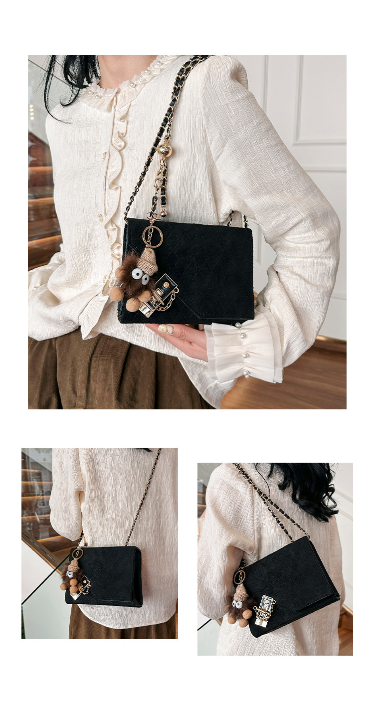 2024 Spring New Trendy Women's Texture Leisure Personality Small Square Single Shoulder Crossbody Bag_voghion.com