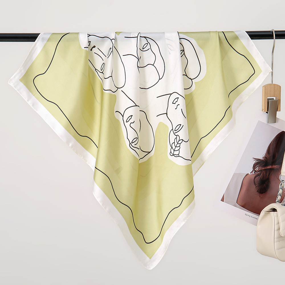 70 monocromático minimalista historia de Shanghai mujer seda seda