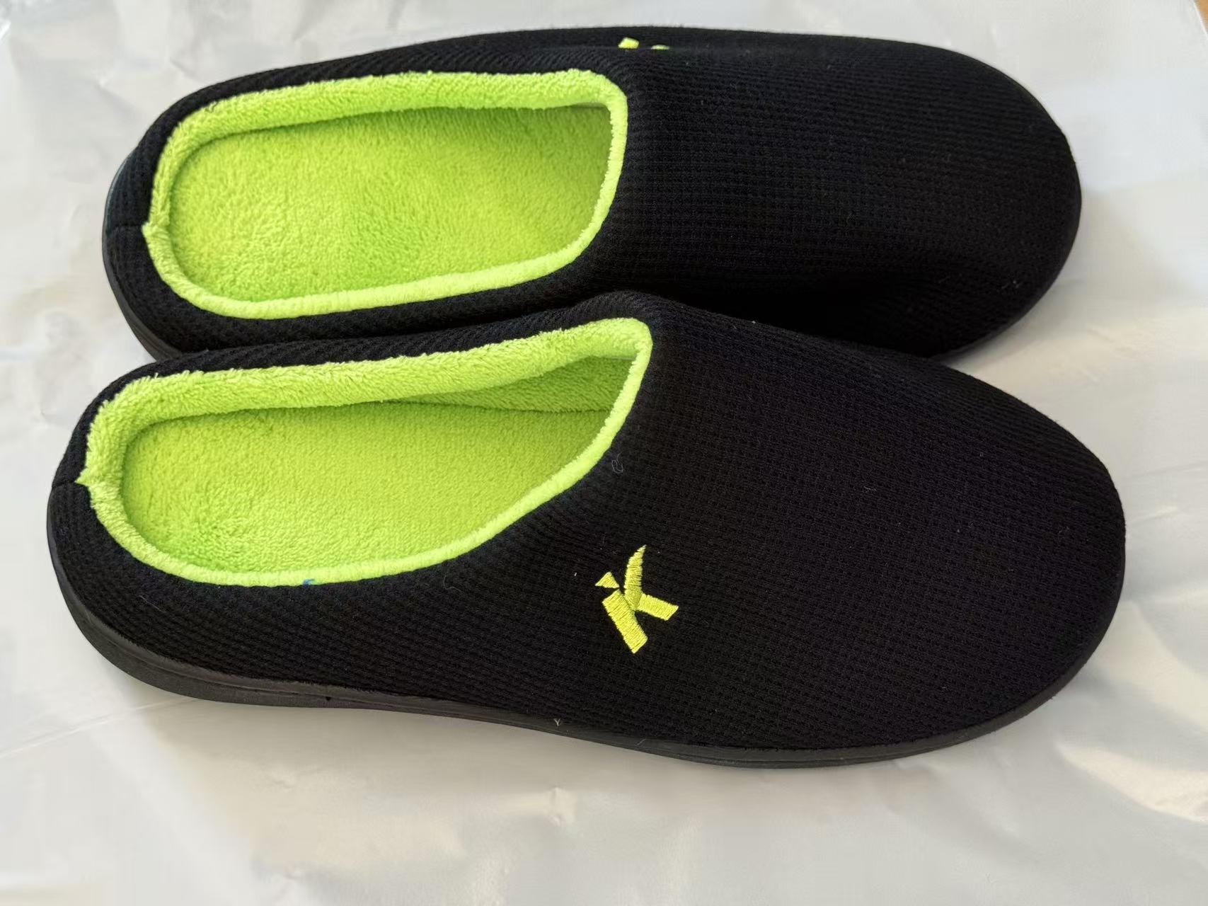 En stock fama pie BSCI gel de rebote lento gel esponja de memoria SEDEX-Zapatillas de algodón complejo resistente a pasos TPR undefined