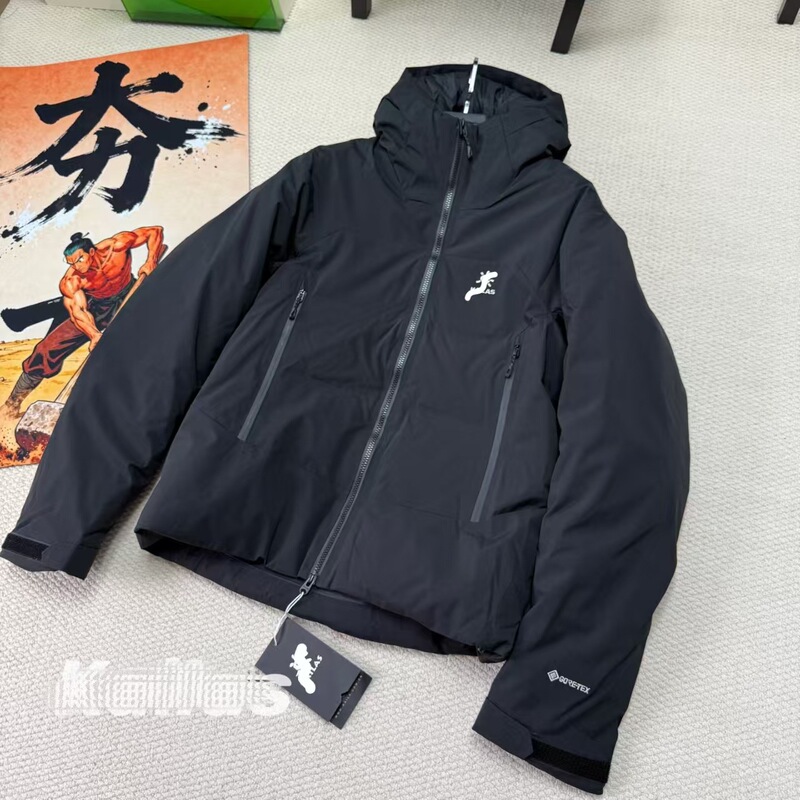 Sun Home 26 new trendy outdoor warm and comfortable versatile Kanas hooded down jacket, unisex, available for drop shipping