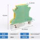 USLKG2.5 rail type yellow-green universal grounding terminal UK2.5B terminal block