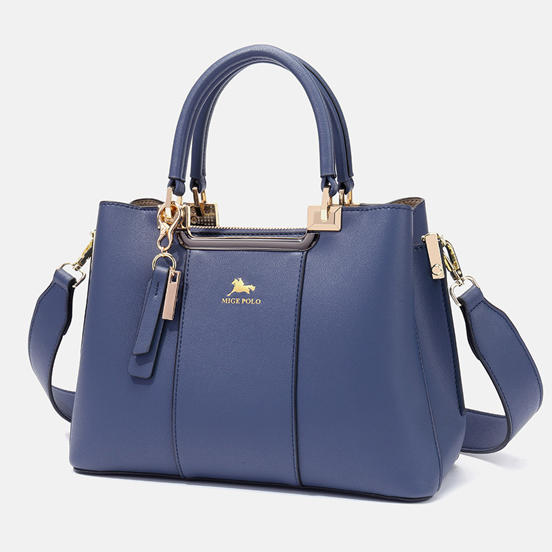 Women's Shoulder Bag Large Capacity Handbag Crossbody Bag Mother's Bag Banquet Bag Genuine Leather Fashion Tote Business Trendy - Thumbnail 6