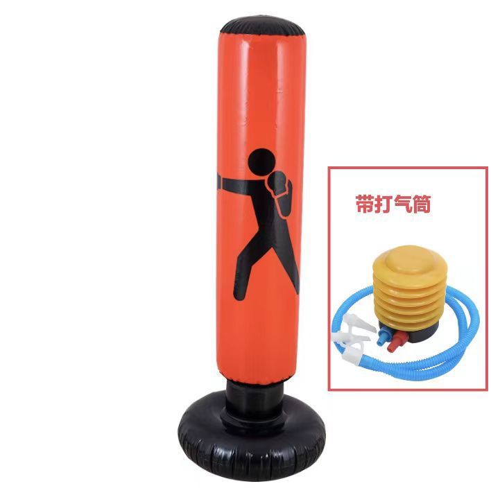 ホット販売大人の厚い PU インフレータブルボクシングコラムフィットネス減圧垂直ボクシング発散水充填サンドバッグ卸売|undefined